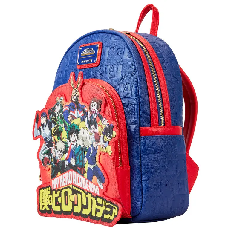 Loungefly My Hero Academia Group reliefni logotip nahrbtnik 26 cm fotografija izdelka