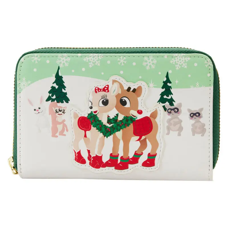 Loungefly Rudolph the Red-Nosed Reindeer Merry Couple denarnica fotografija izdelka