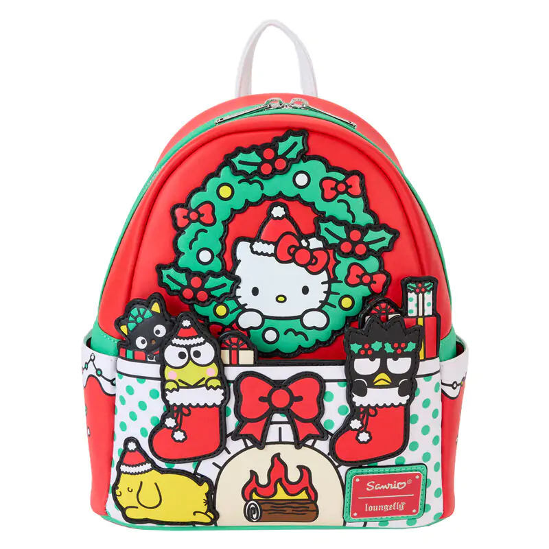 Loungefly Sanrio Hello Kitty Christmas nahrbtnik 26 cm fotografija izdelka