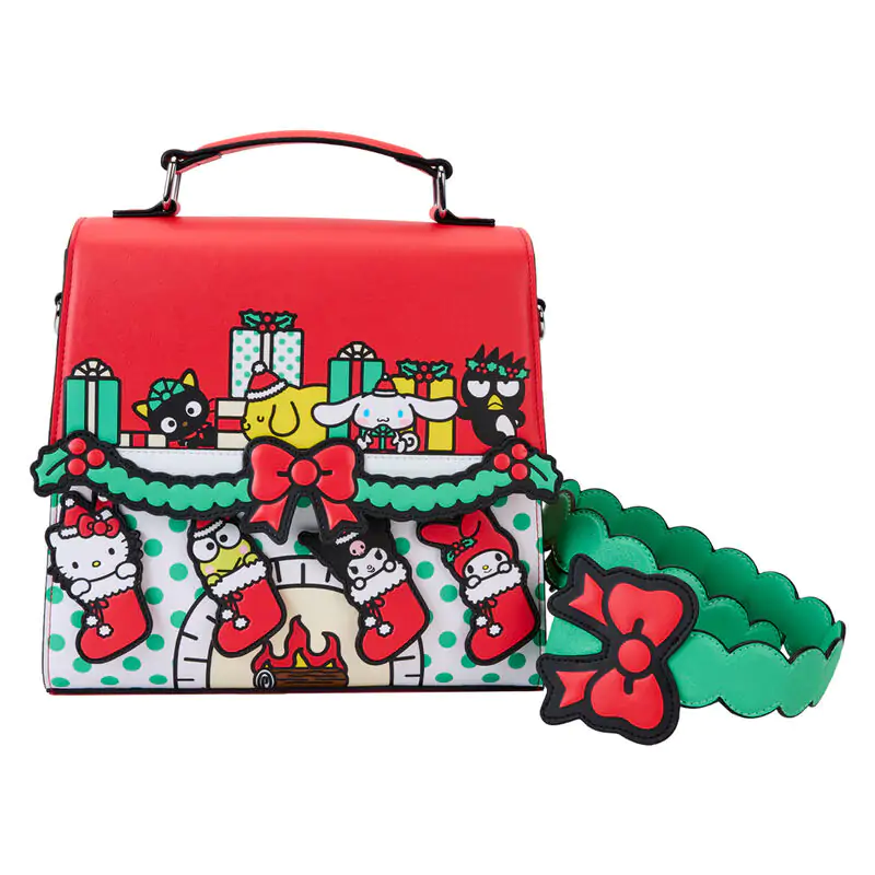 Loungefly Sanrio Hello Kitty Christmas torba za čez ramo fotografija izdelka