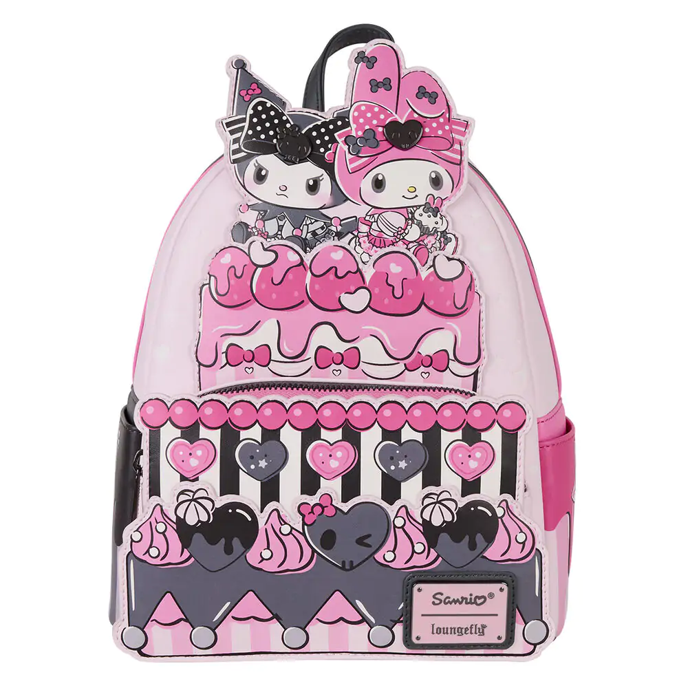 Loungefly Sanrio My Melody and Kuromi nahrbtnik 26 cm fotografija izdelka