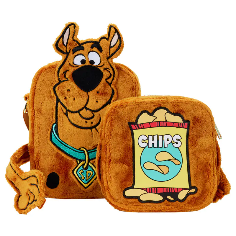 Loungefly Scooby-Doo Snacks plišasta shoulder bag + coin bag fotografija izdelka