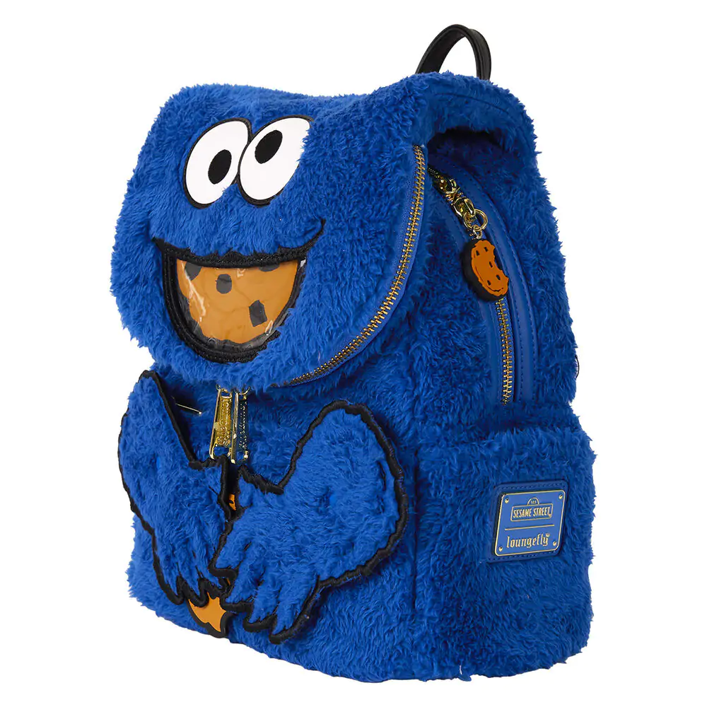 Loungefly Sesame Street Cookie Monster Plush nahrbtnik + denarnica fotografija izdelka