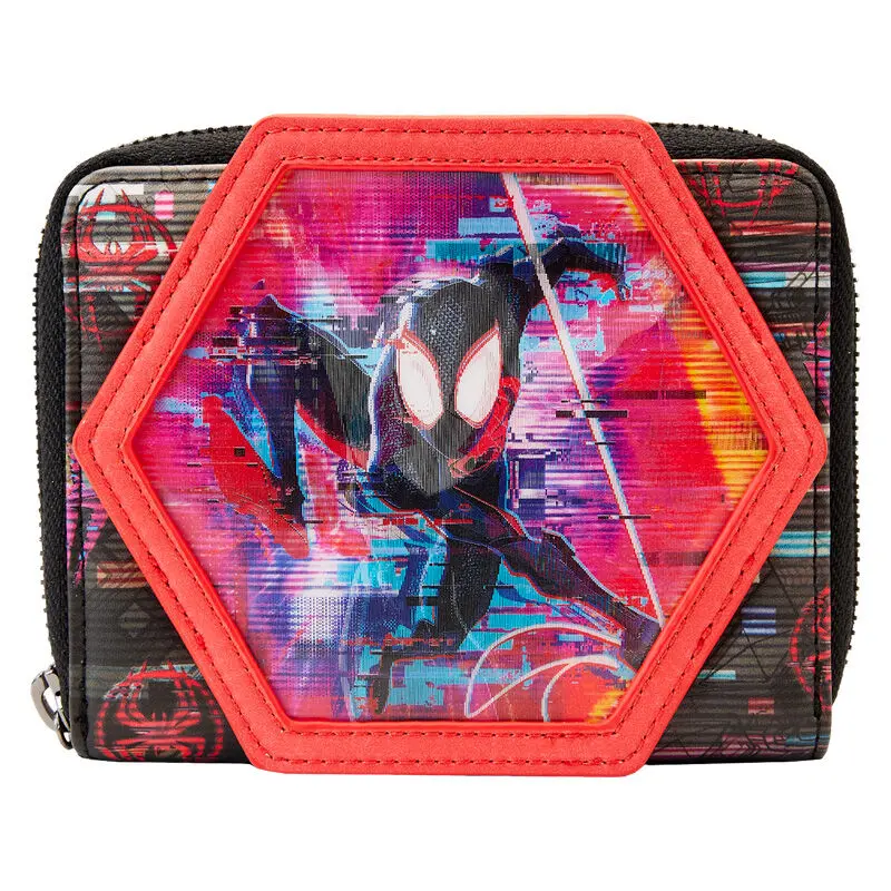 Loungefly Marvel Spiderman Across the Spider-Verse denarnica fotografija izdelka