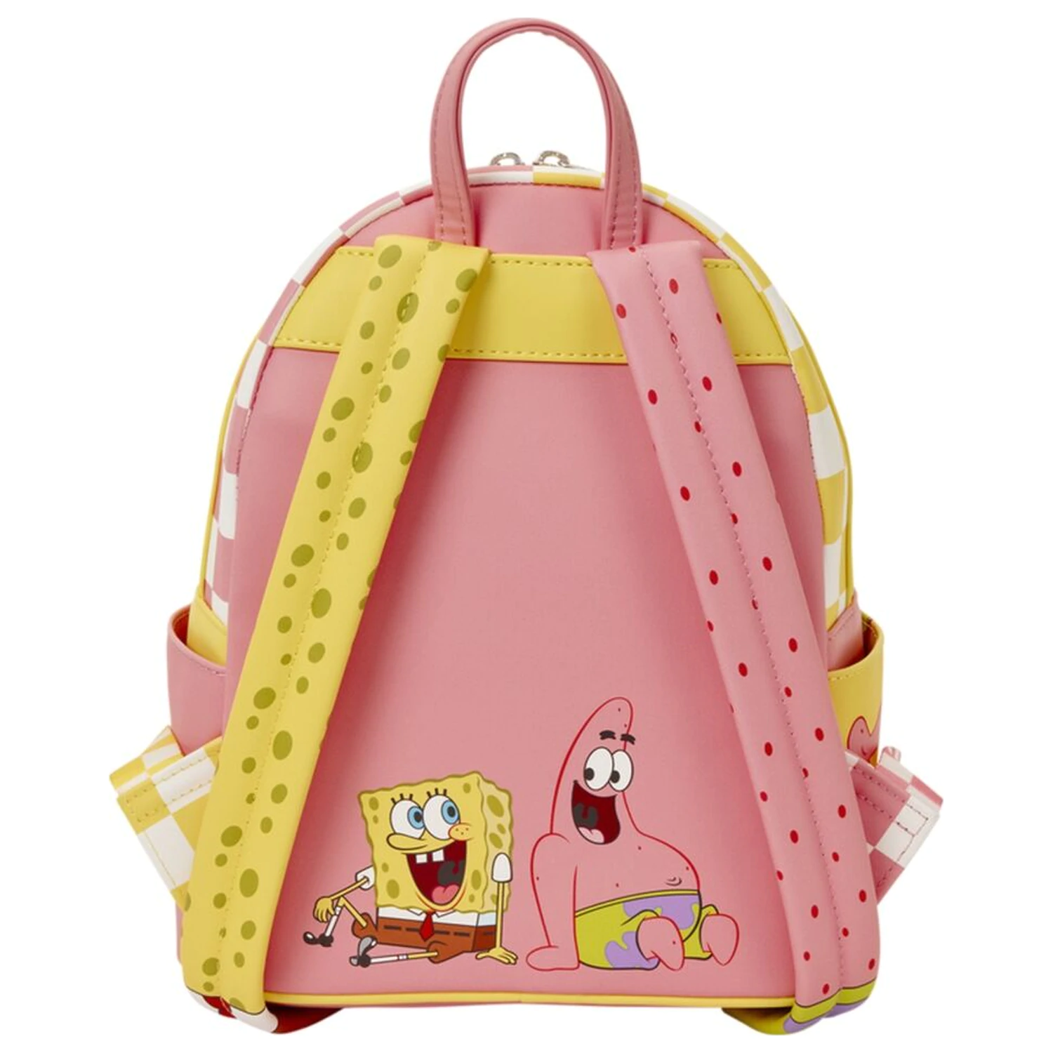 Loungefly SpongeBob SquarePants & Patrick Star Checkered nahrbtnik 26 cm fotografija izdelka