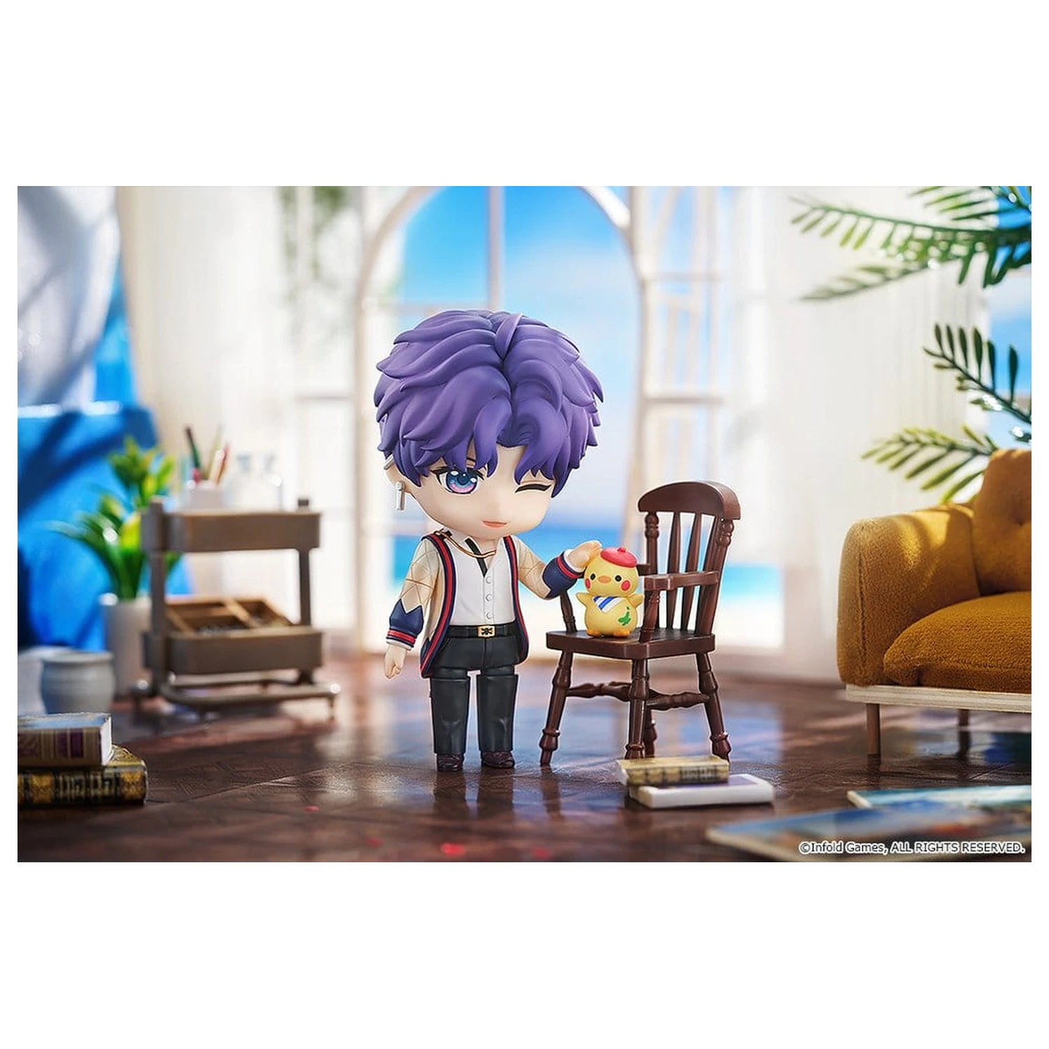 Love and Deepspace Nendoroid akcijska figura Rafayel 10 cm fotografija izdelka
