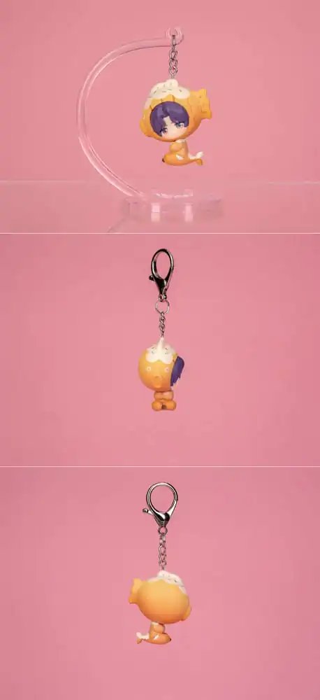 Love and Deepspace Figurica ChiBi, ki ji niha srce Rafayel 5 cm fotografija izdelka