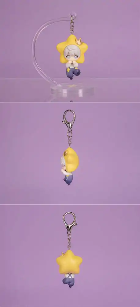 Love and Deepspace Figura ChiBi Xavier, ki guga s srcem, 5 cm fotografija izdelka