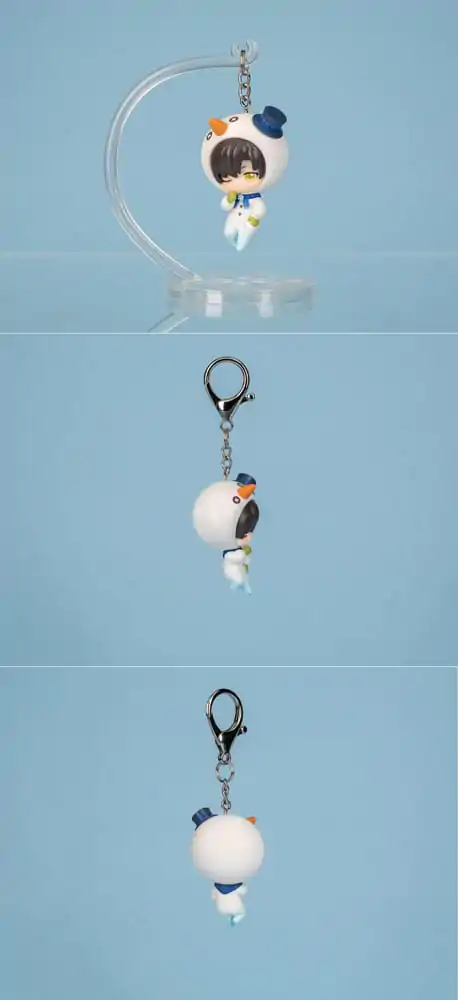 Love and Deepspace Figurica ChiBi, ki gane srce, Zayne 5 cm fotografija izdelka