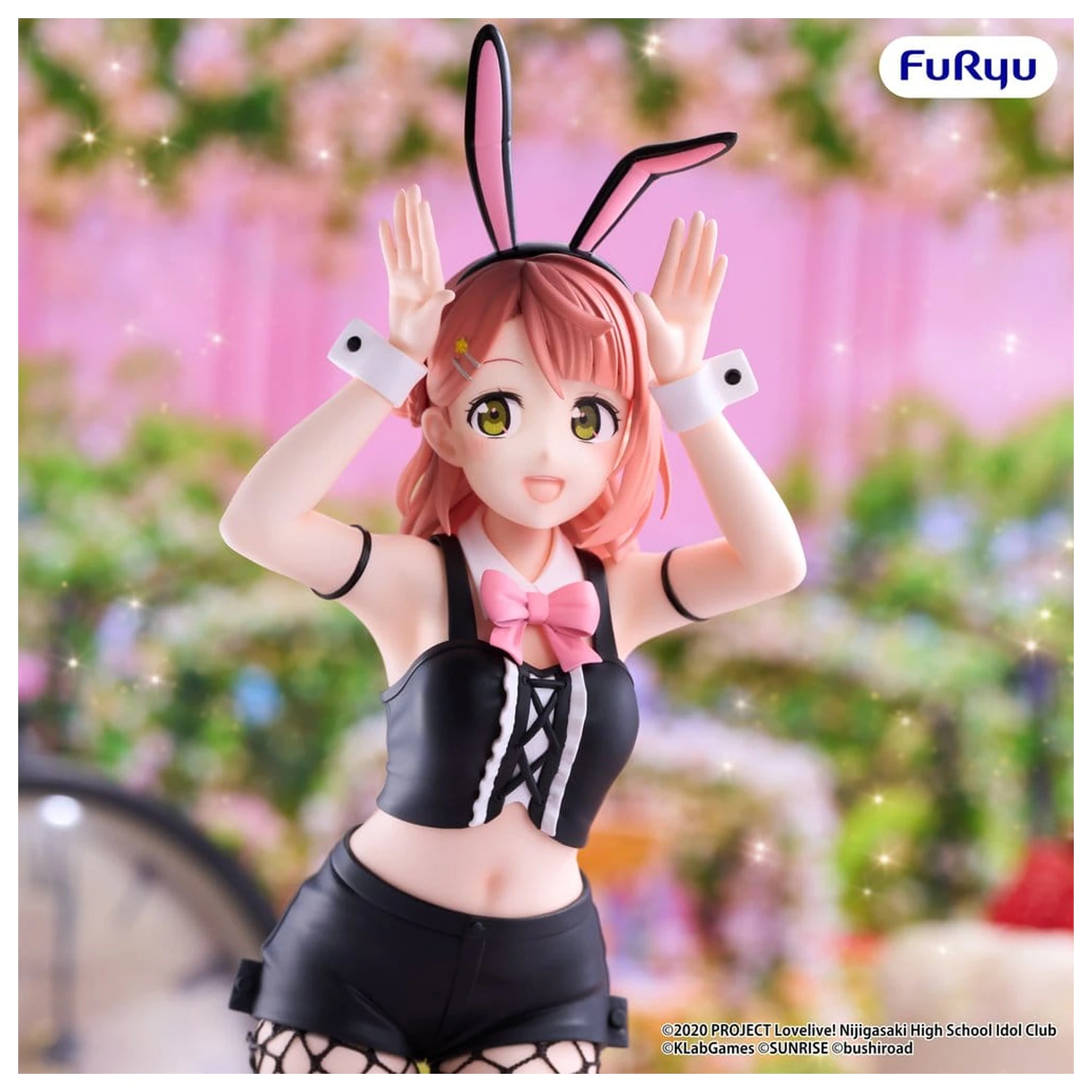 Love Live! BiCute Bunnies PVC figura Nijigasaki High School Idol Club Ayumu Uehara 27 cm fotografija izdelka