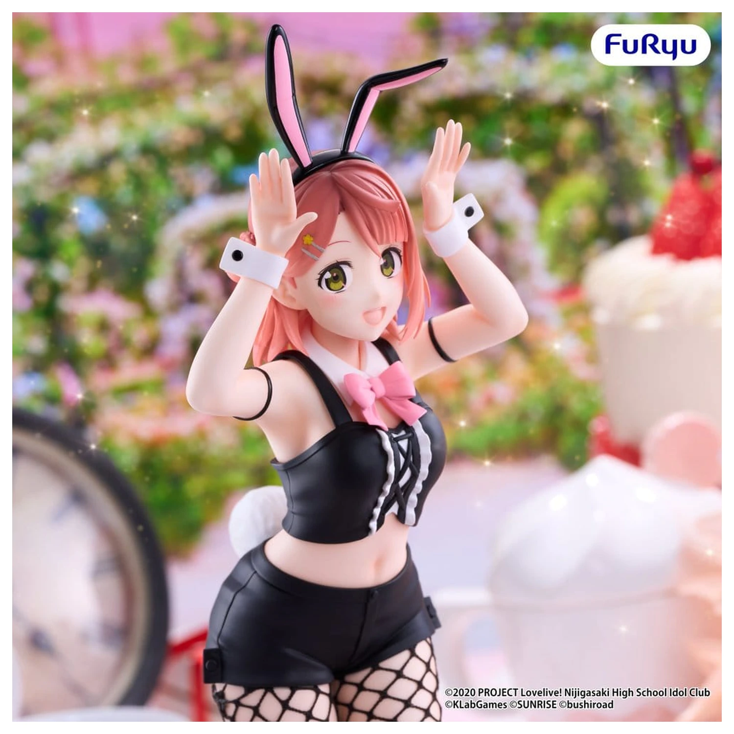 Love Live! BiCute Bunnies PVC figura Nijigasaki High School Idol Club Ayumu Uehara 27 cm fotografija izdelka