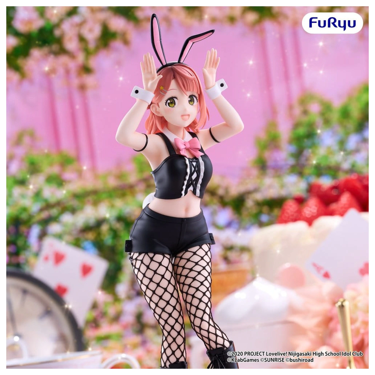 Love Live! BiCute Bunnies PVC figura Nijigasaki High School Idol Club Ayumu Uehara 27 cm fotografija izdelka