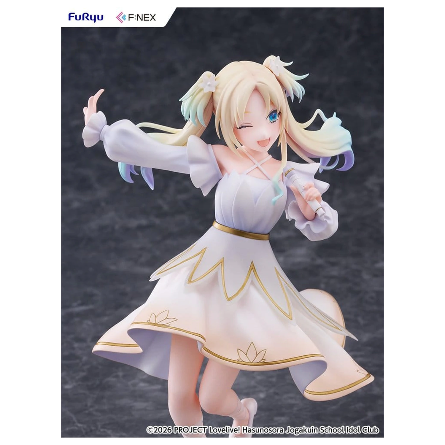 Love Live! Hasunosora Girls' High School Idol Club F:NEX PVC figura 1/7 Rurino Osawa 22 cm fotografija izdelka