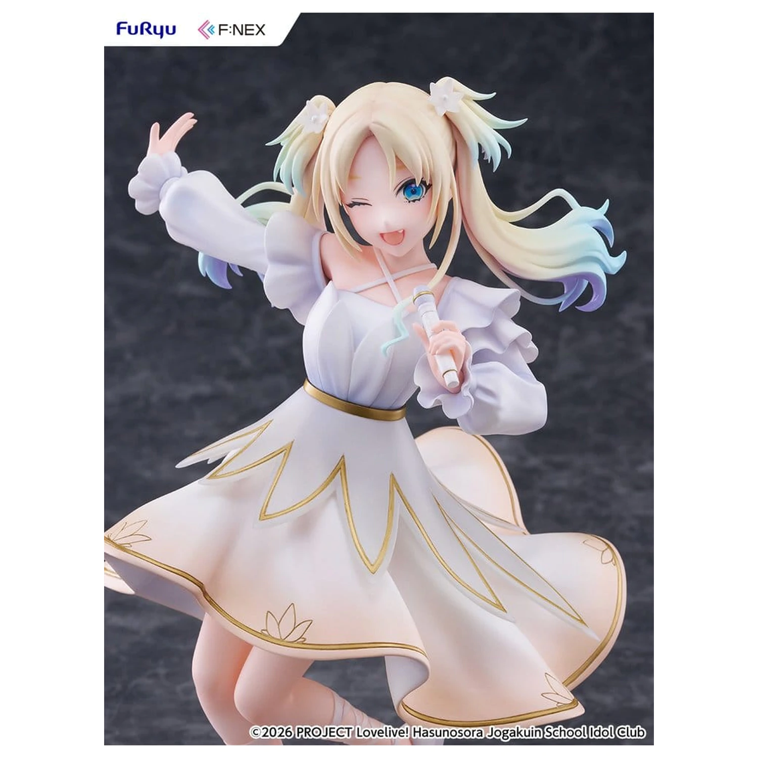 Love Live! Hasunosora Girls' High School Idol Club F:NEX PVC figura 1/7 Rurino Osawa 22 cm fotografija izdelka