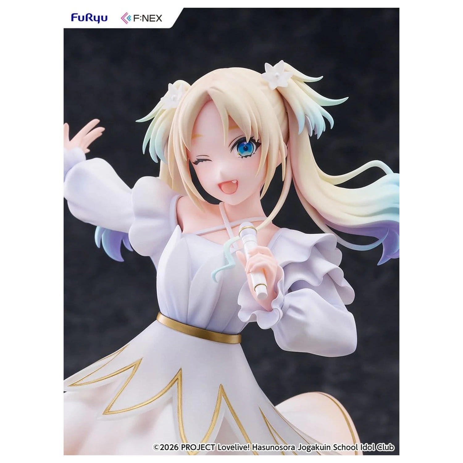 Love Live! Hasunosora Girls' High School Idol Club F:NEX PVC figura 1/7 Rurino Osawa 22 cm fotografija izdelka