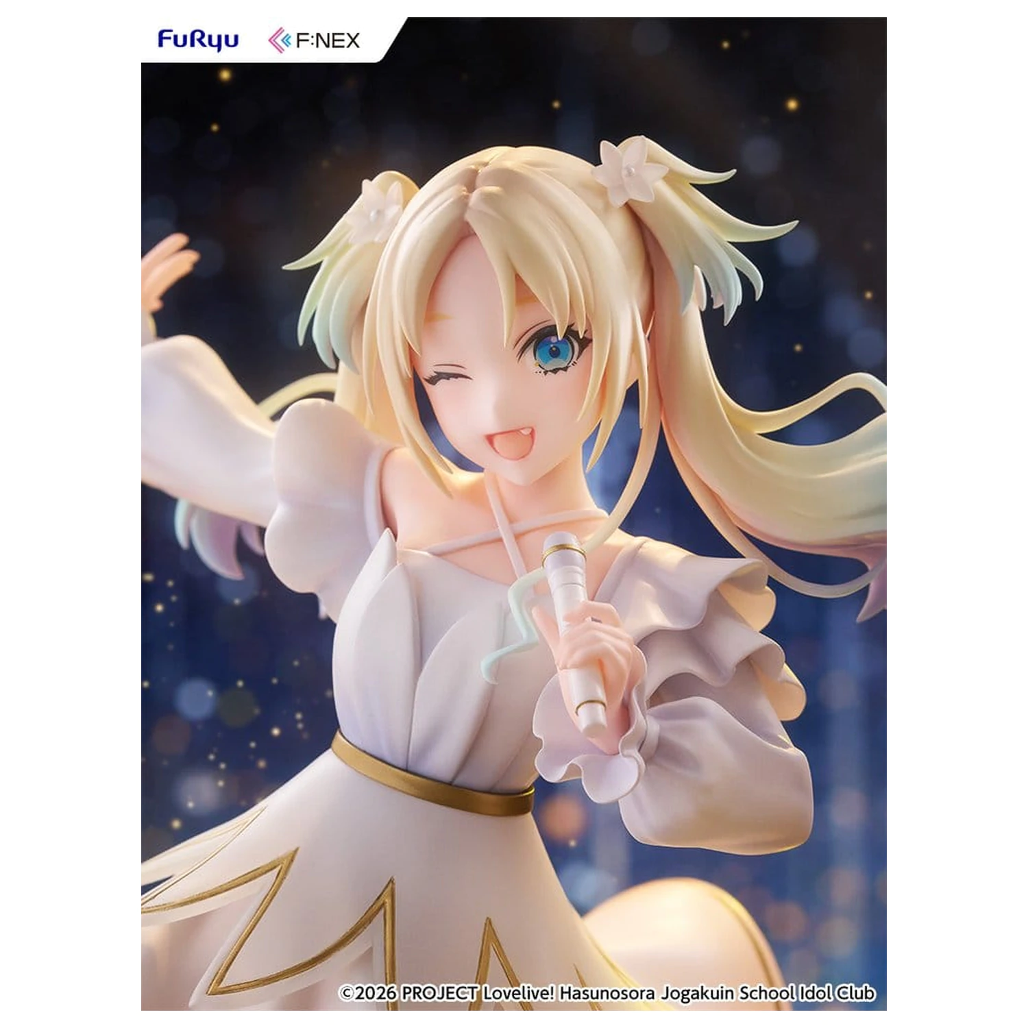 Love Live! Hasunosora Girls' High School Idol Club F:NEX PVC figura 1/7 Rurino Osawa 22 cm fotografija izdelka