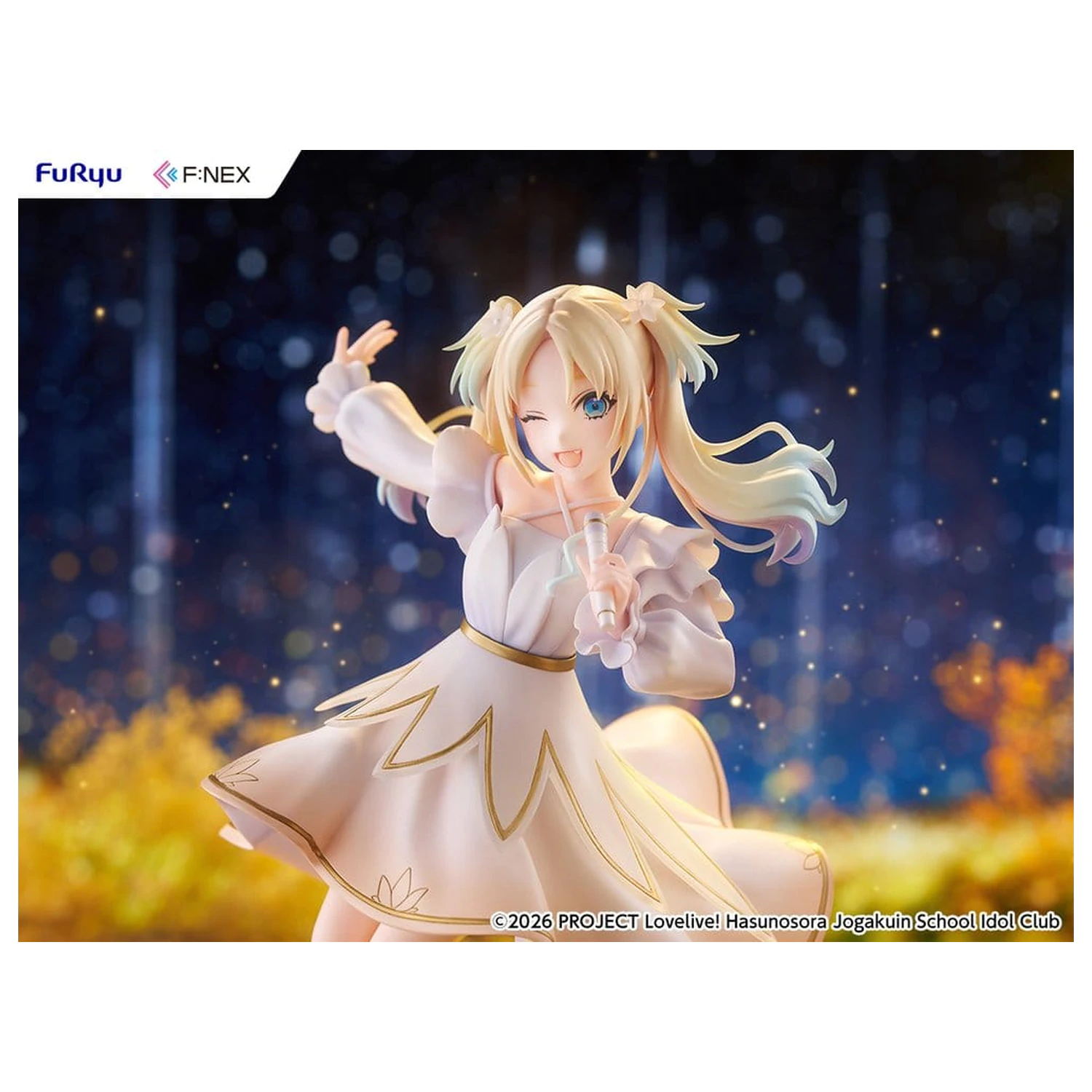 Love Live! Hasunosora Girls' High School Idol Club F:NEX PVC figura 1/7 Rurino Osawa 22 cm fotografija izdelka