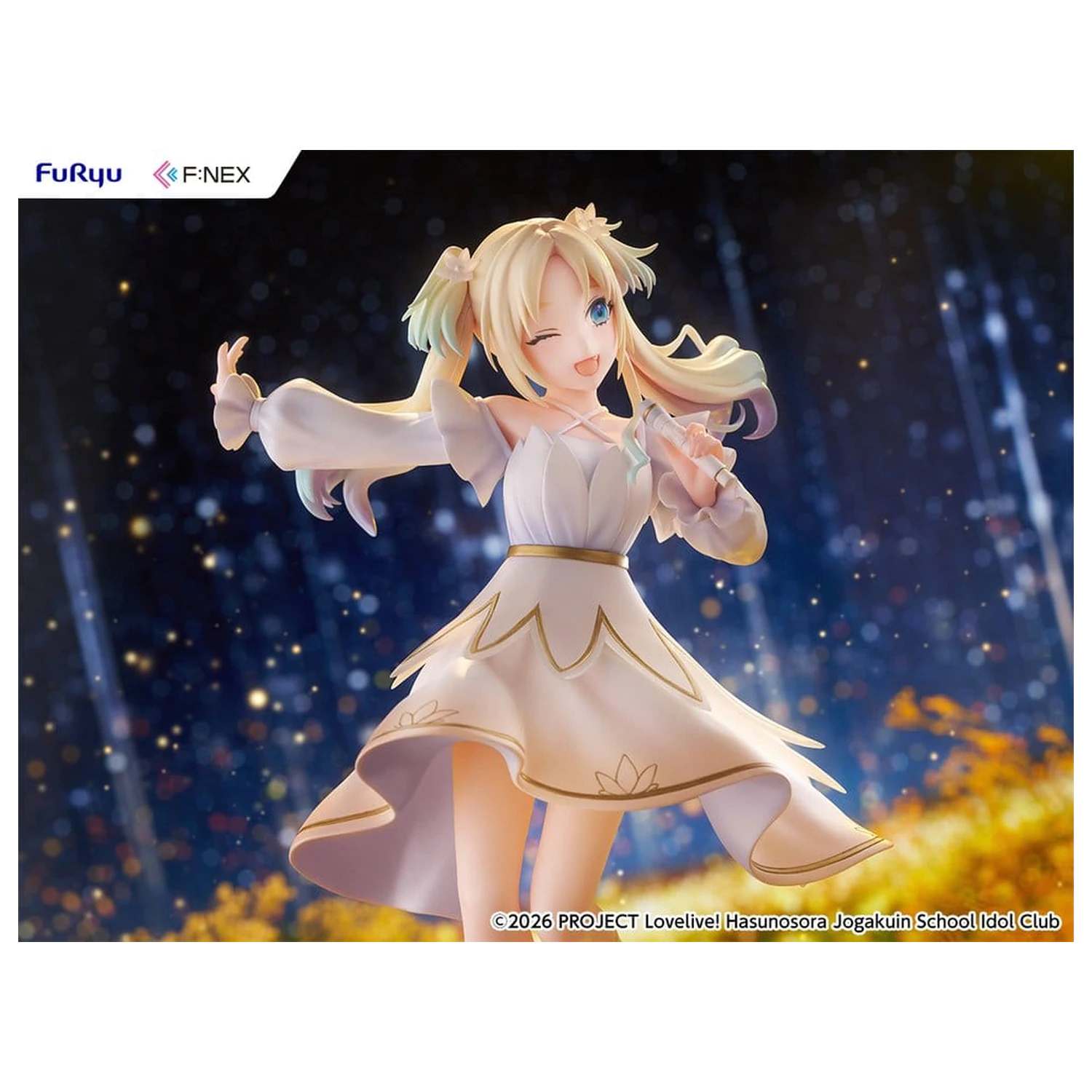 Love Live! Hasunosora Girls' High School Idol Club F:NEX PVC figura 1/7 Rurino Osawa 22 cm fotografija izdelka