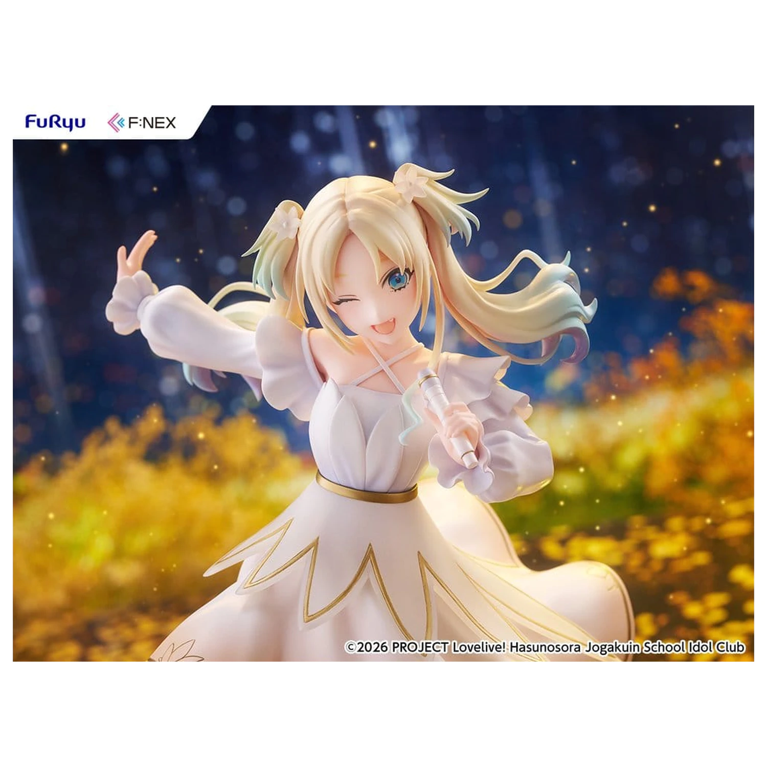 Love Live! Hasunosora Girls' High School Idol Club F:NEX PVC figura 1/7 Rurino Osawa 22 cm fotografija izdelka