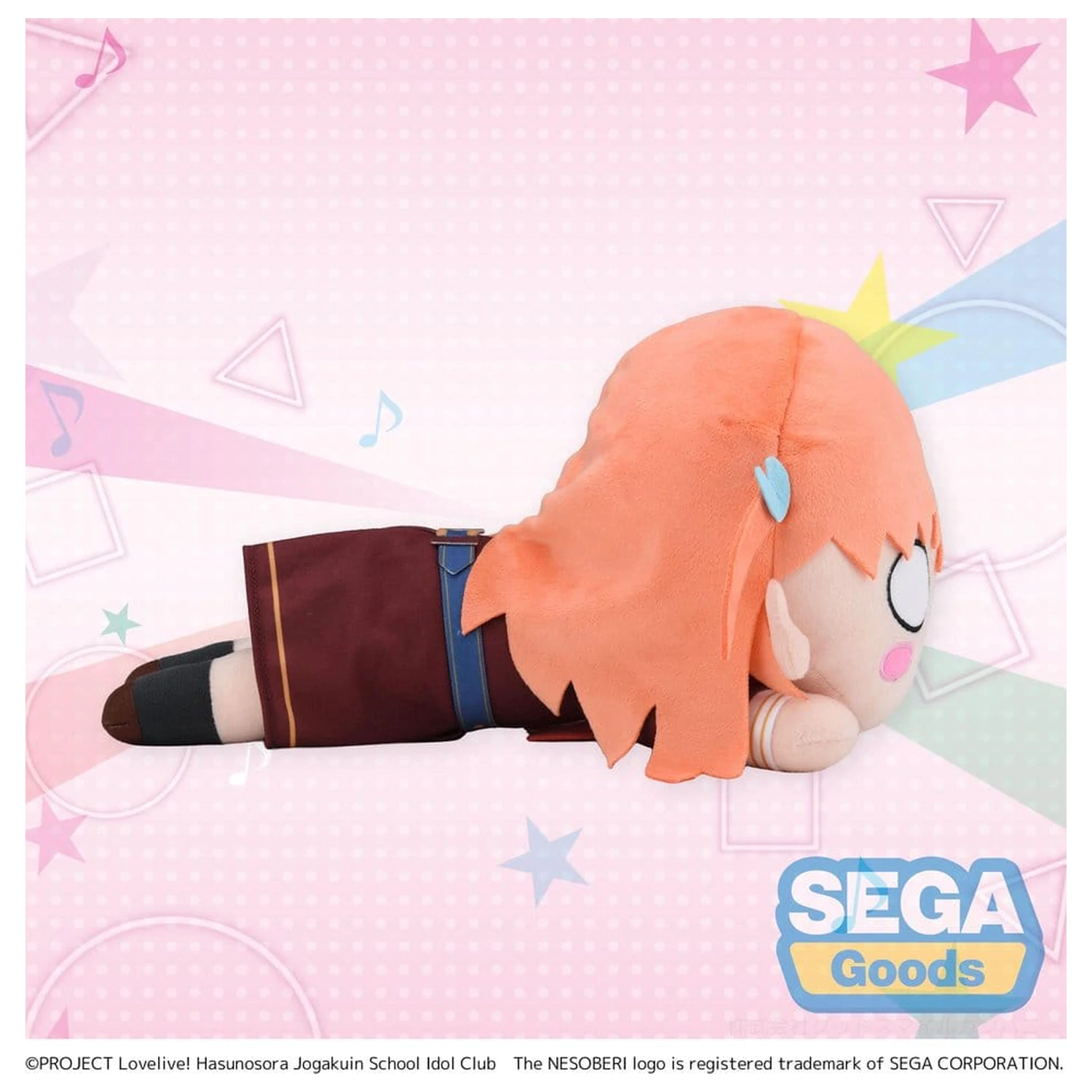 Love Live! Nesoberi (Ležeča) Plišasta figura Hinoshita Kaho Zimska uniforma (M) 16 cm fotografija izdelka