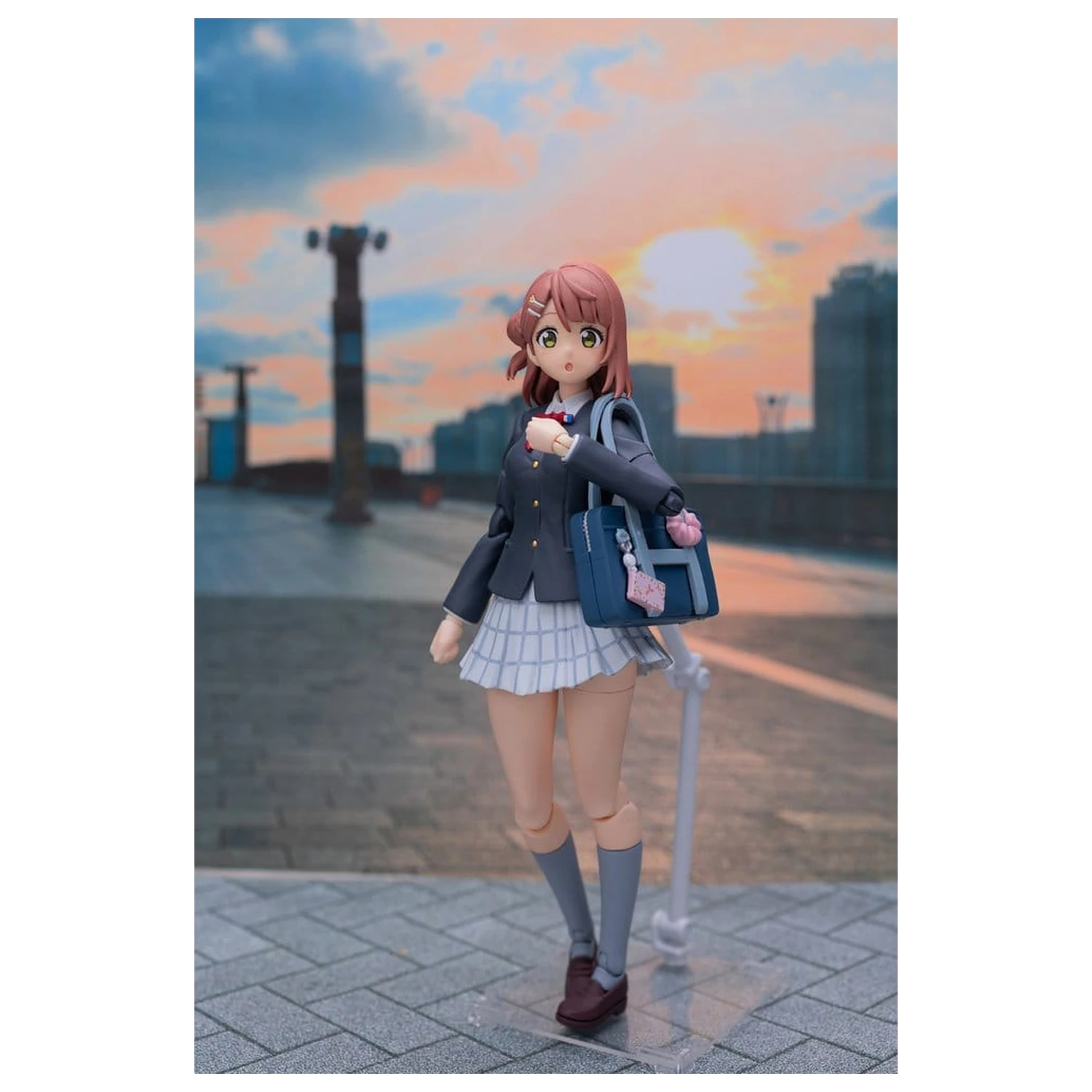 Love Live! Plafia Plastični model komplet Ayumu Uehara 15 cm fotografija izdelka