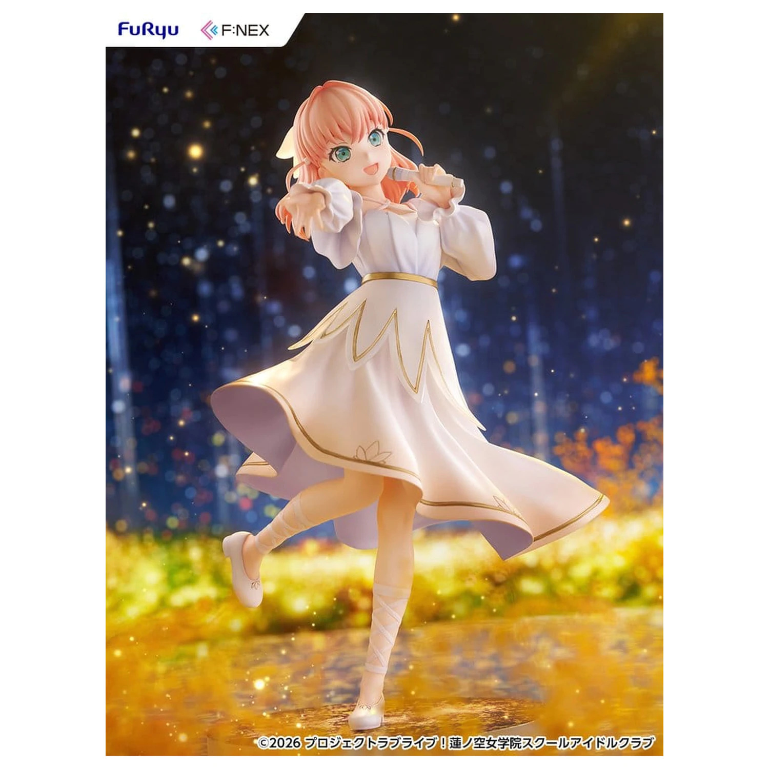 Lovelive! F:NEX PVC figura 1/7 Kaho Hinoshita 22 cm fotografija izdelka