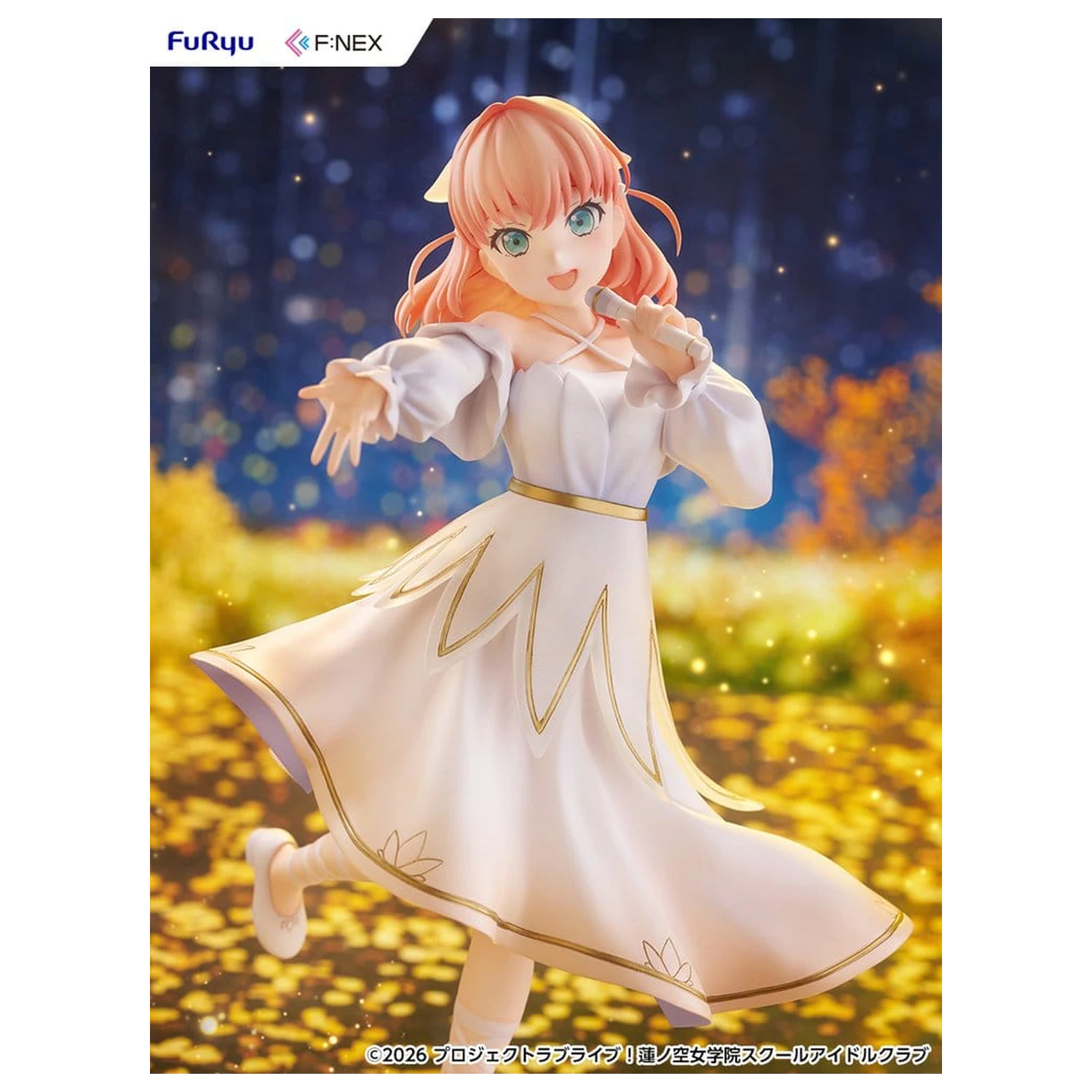 Lovelive! F:NEX PVC figura 1/7 Kaho Hinoshita 22 cm fotografija izdelka