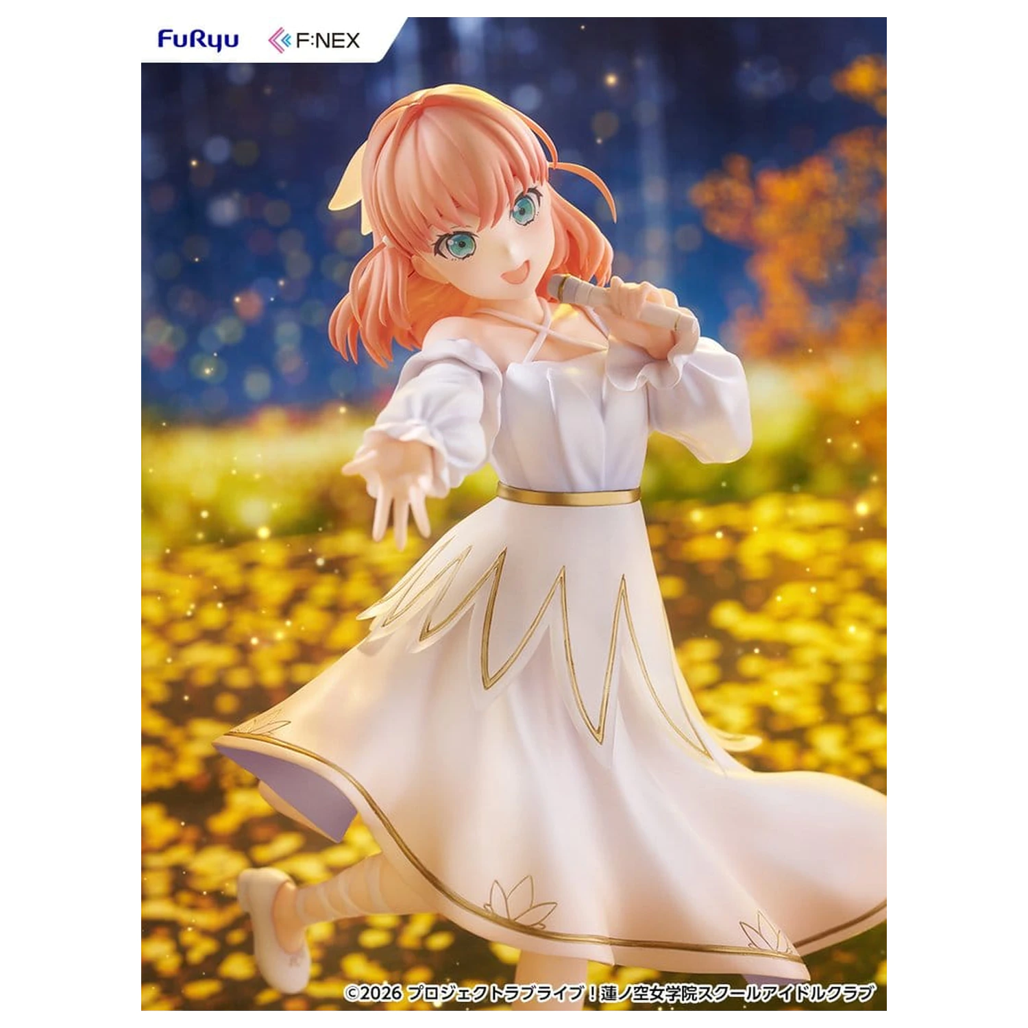Lovelive! F:NEX PVC figura 1/7 Kaho Hinoshita 22 cm fotografija izdelka