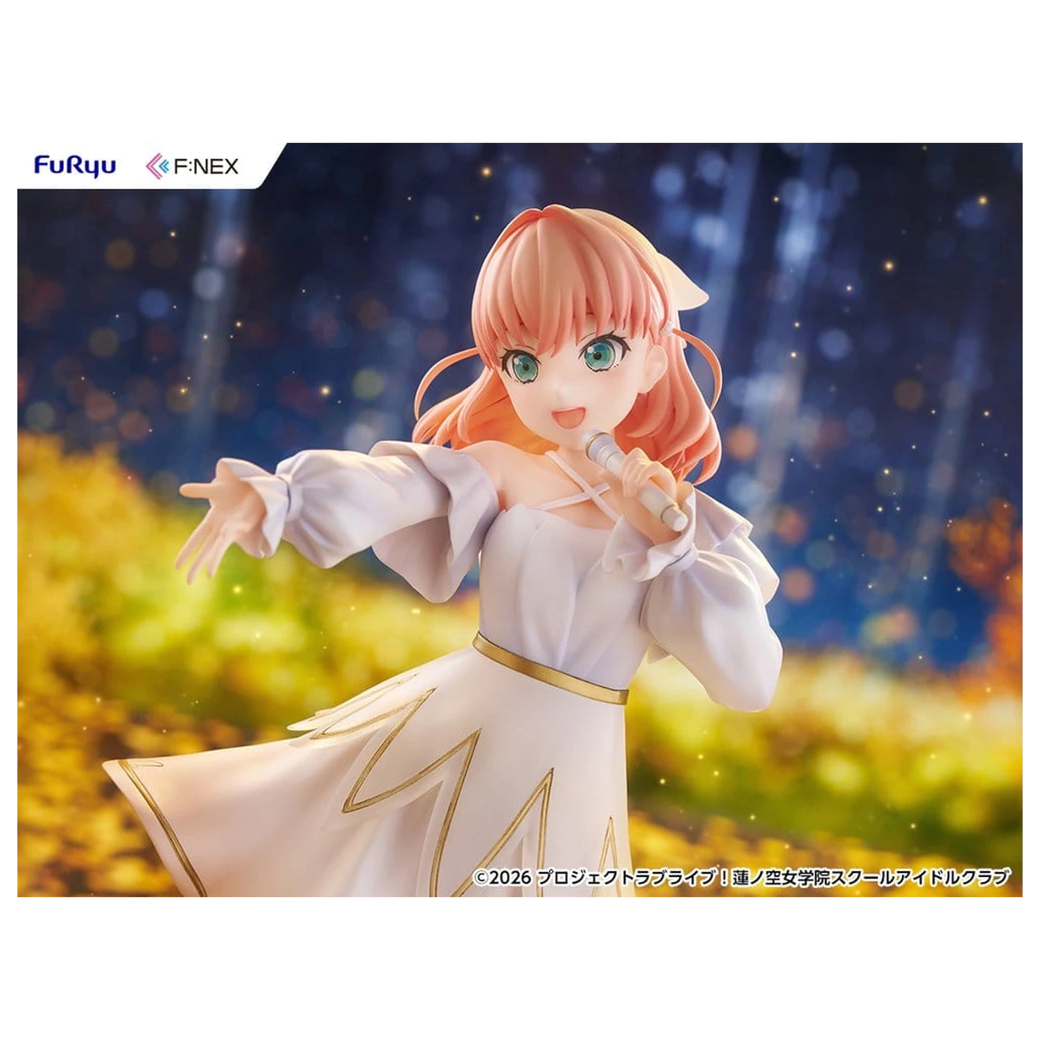 Lovelive! F:NEX PVC figura 1/7 Kaho Hinoshita 22 cm fotografija izdelka