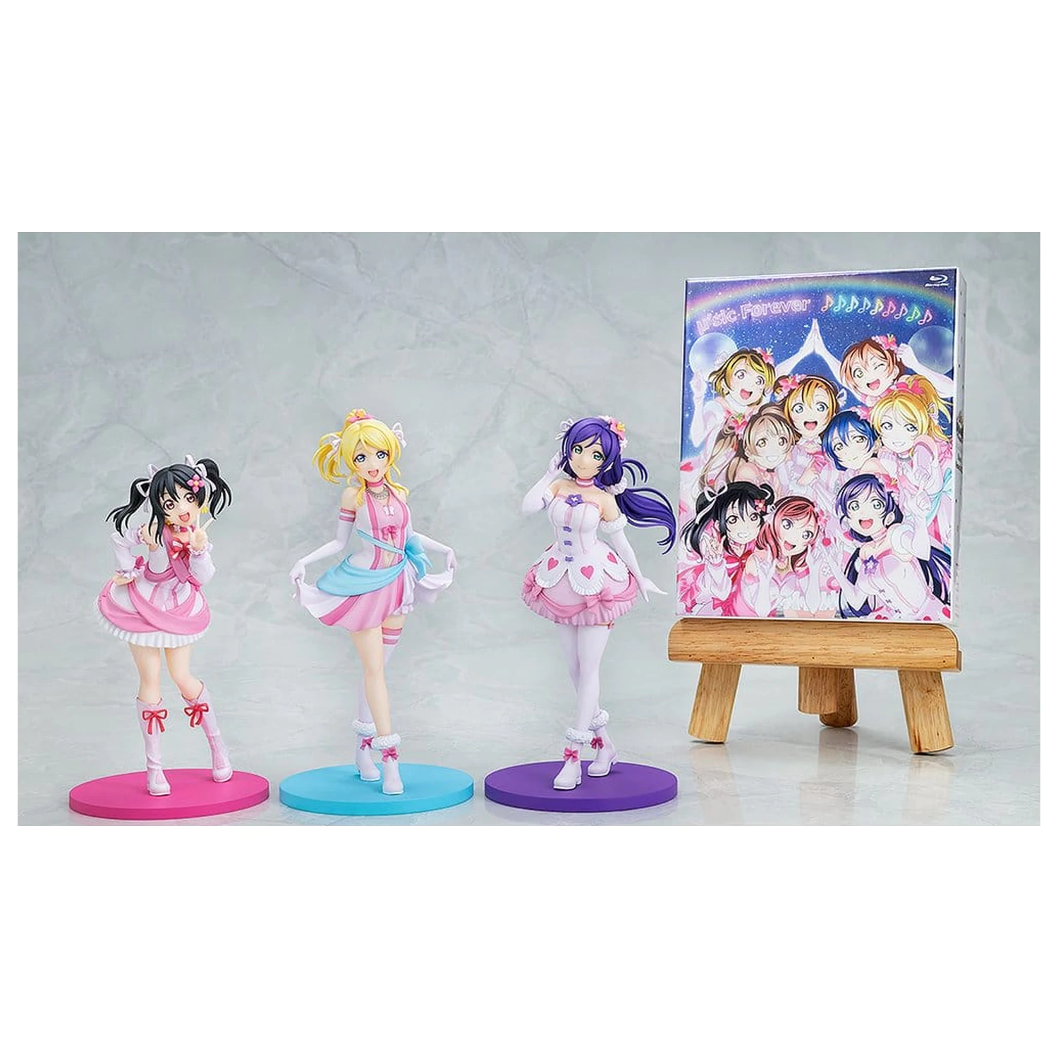 LoveLive! PVC figura Nico Yazawa Bokutachi wa Hitotsu no Hikari ver. 15 cm fotografija izdelka