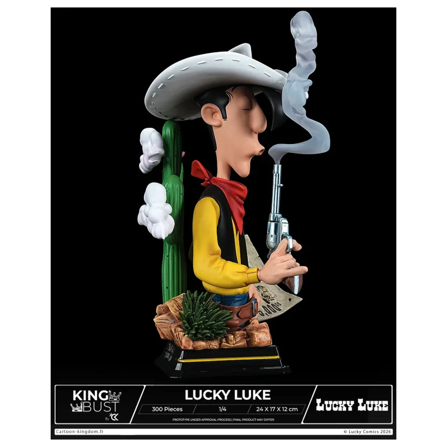 Lucky Luke King doprsni kip 1/4 24 cm fotografija izdelka