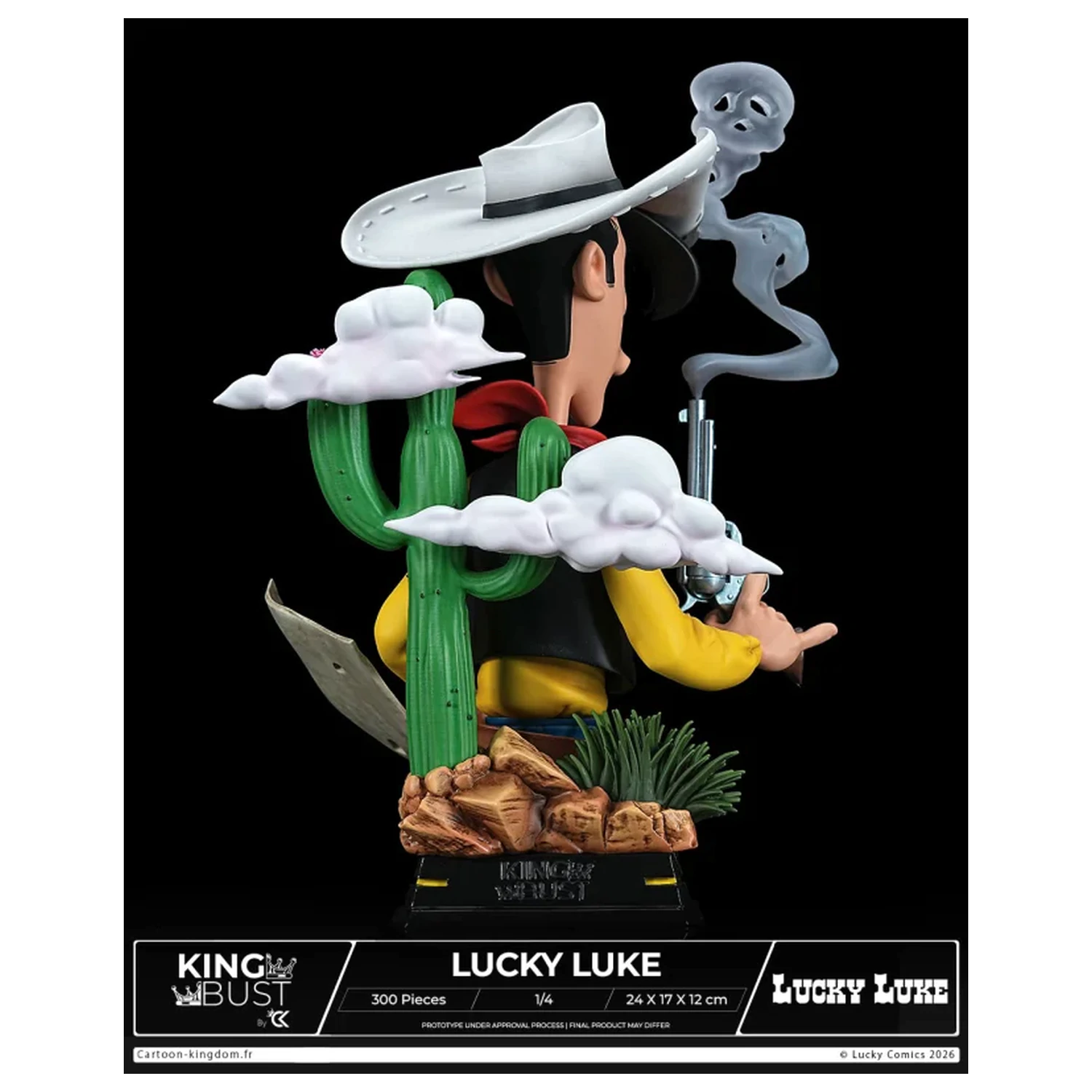Lucky Luke King doprsni kip 1/4 24 cm fotografija izdelka