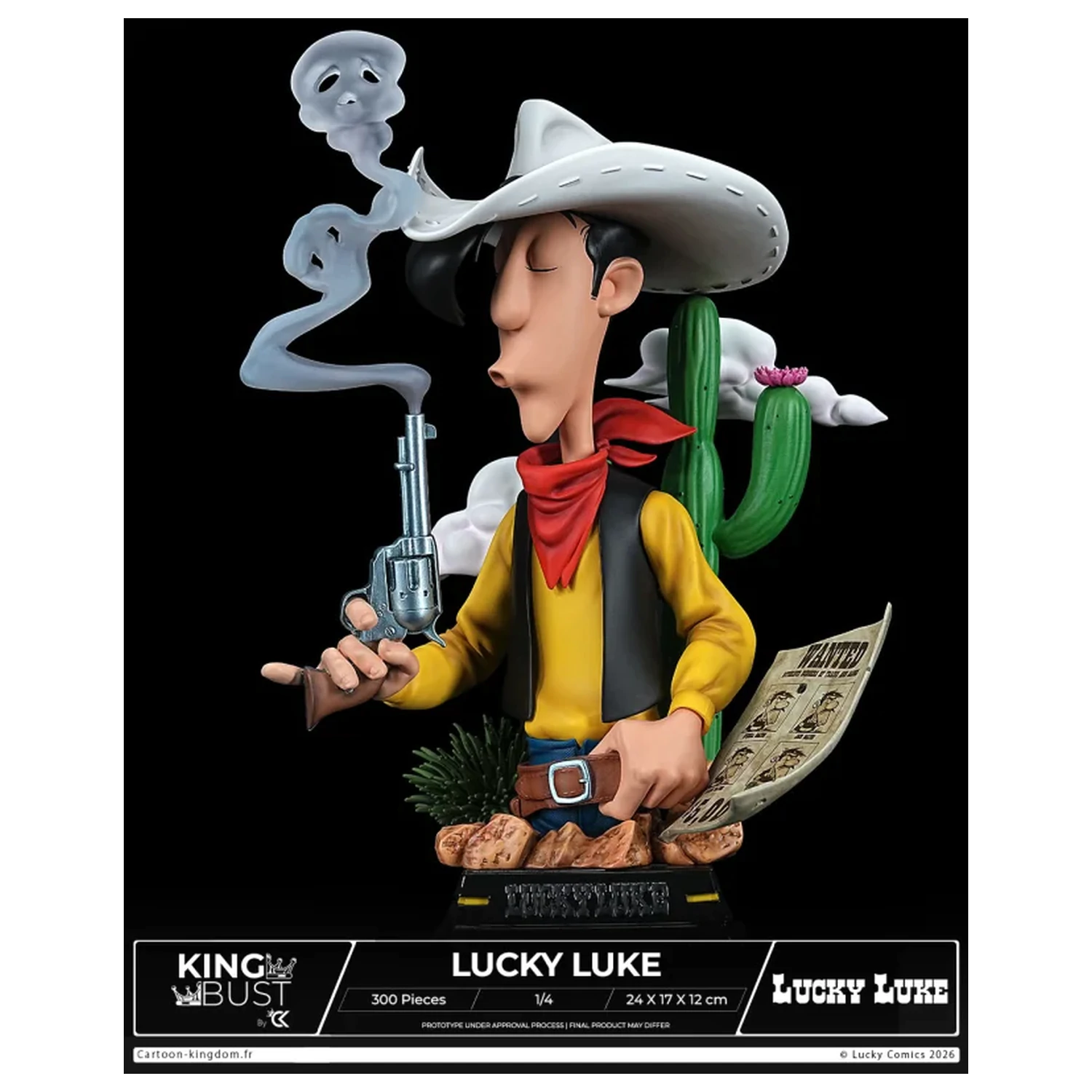 Lucky Luke King doprsni kip 1/4 24 cm fotografija izdelka