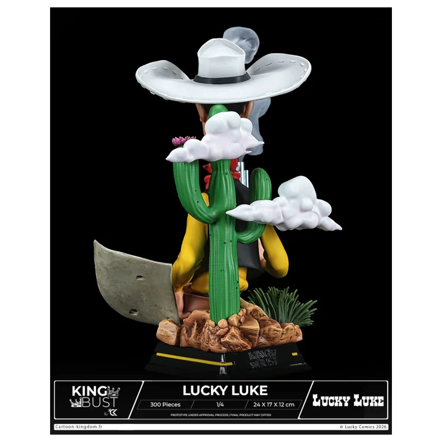 Lucky Luke King doprsni kip 1/4 24 cm fotografija izdelka