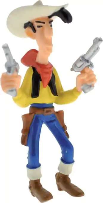 Lucky Luke: Miniature Lucky Luke figura z 2 pištolama fotografija izdelka