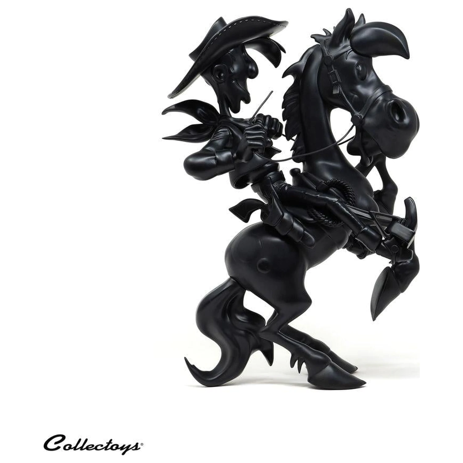 Lucky Luke on Jolly Jumper "Black Ed." kip 25 cm fotografija izdelka