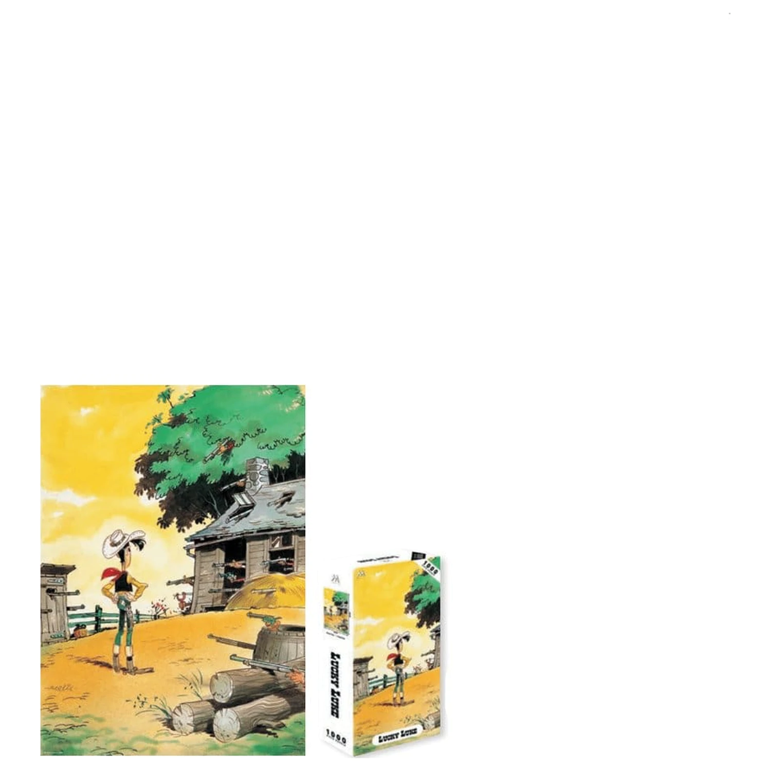 Lucky Luke sestavljanka (1000 kosov) fotografija izdelka