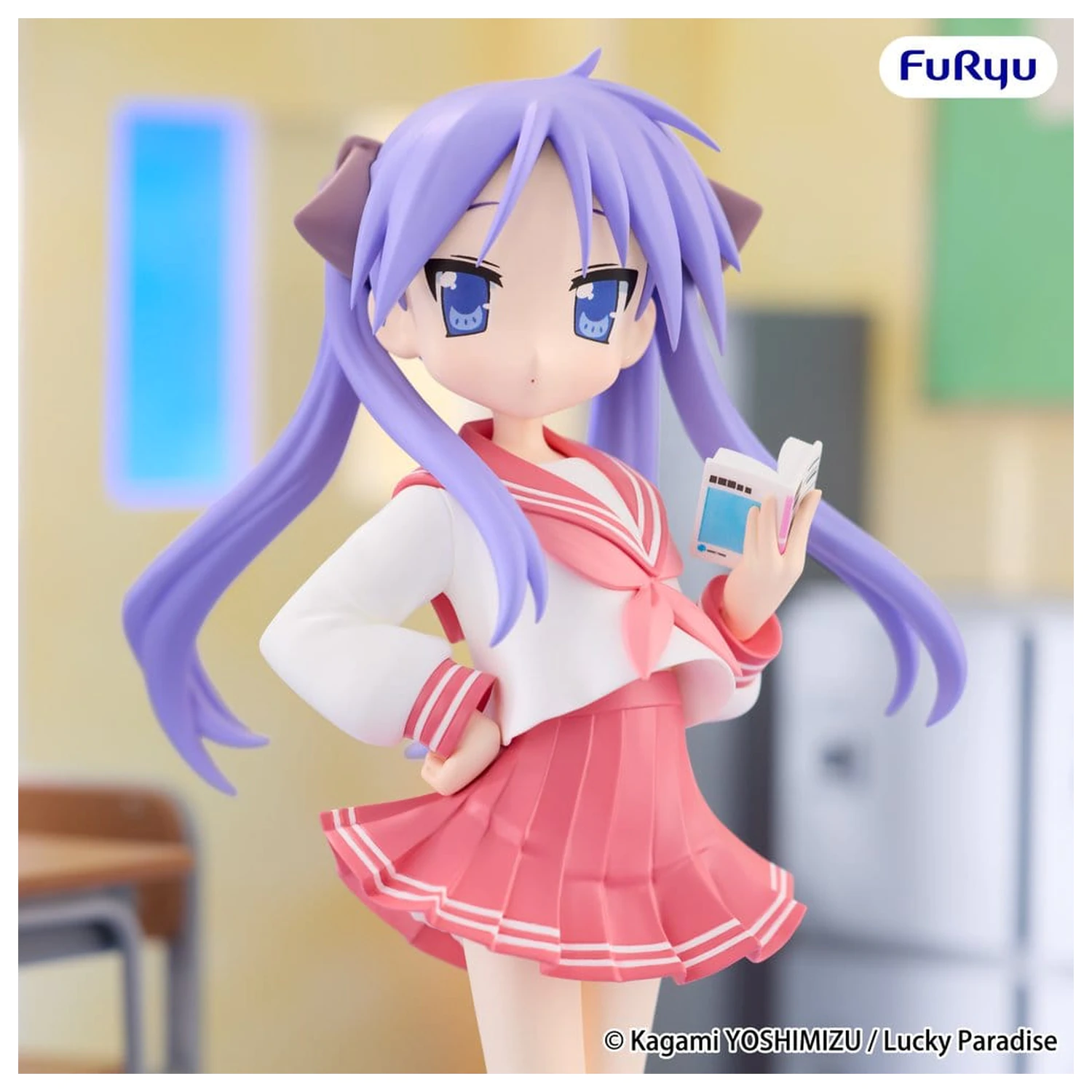 Lucky Star Trio-Try-iT PVC Kip Kagami Hiiragi 19 cm fotografija izdelka
