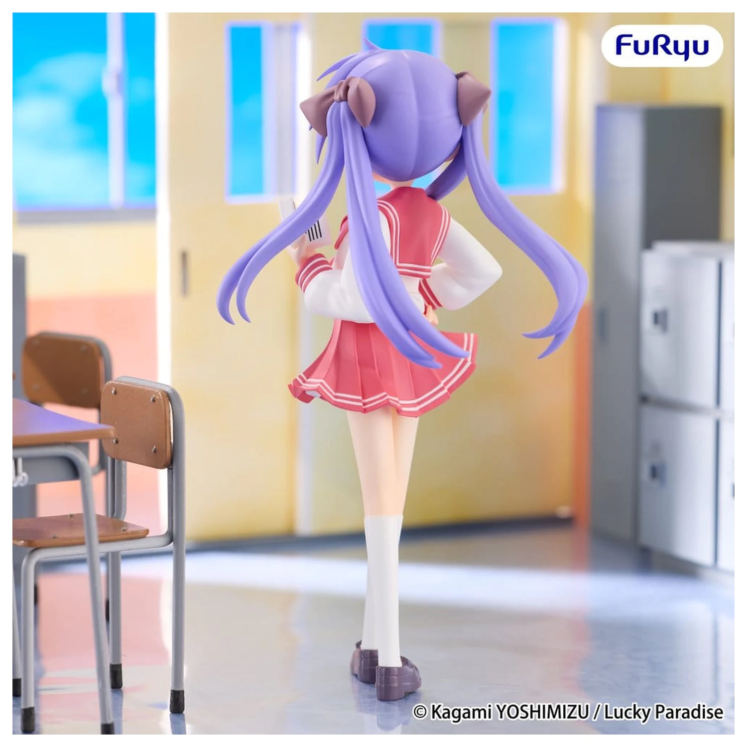 Lucky Star Trio-Try-iT PVC Kip Kagami Hiiragi 19 cm fotografija izdelka