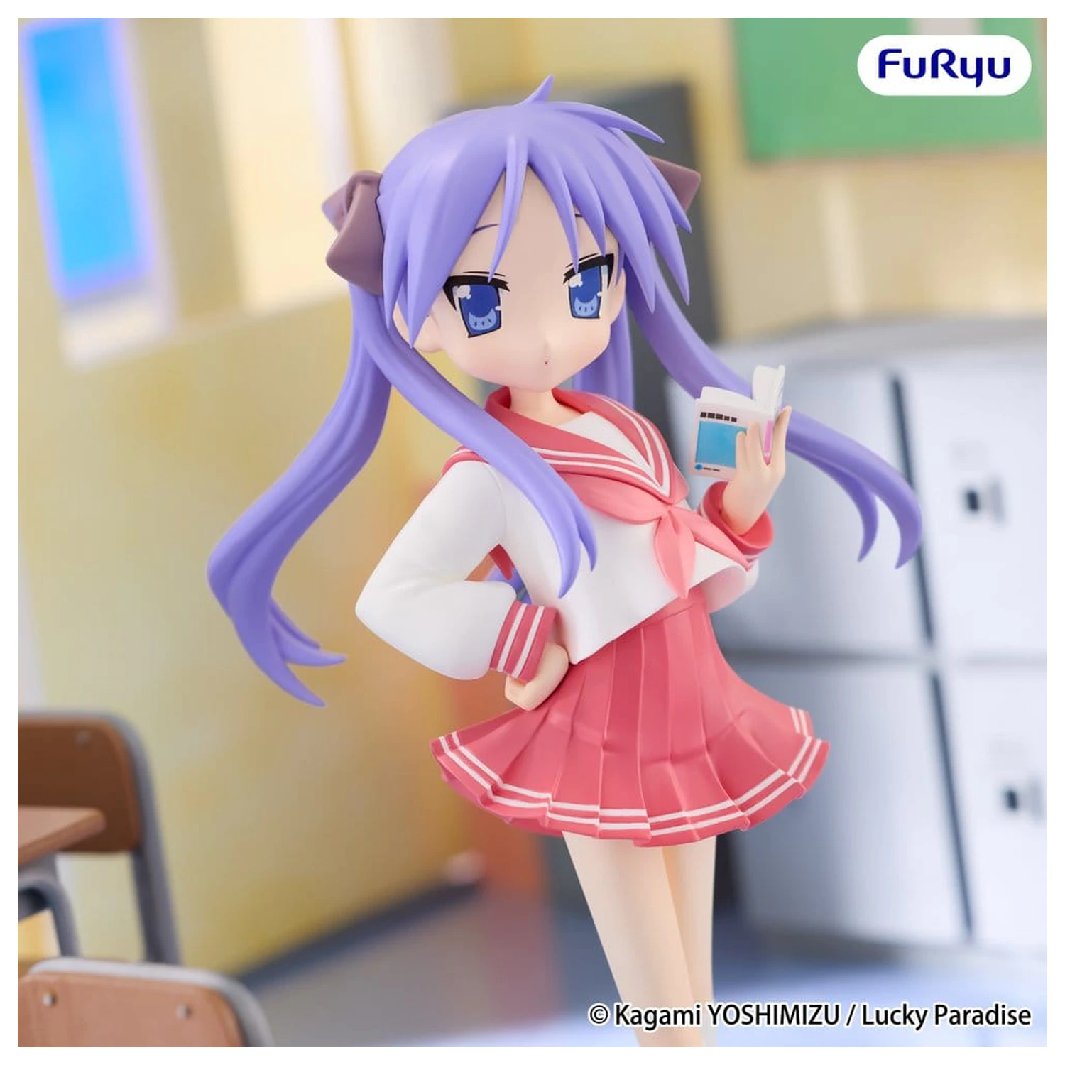 Lucky Star Trio-Try-iT PVC Kip Kagami Hiiragi 19 cm fotografija izdelka