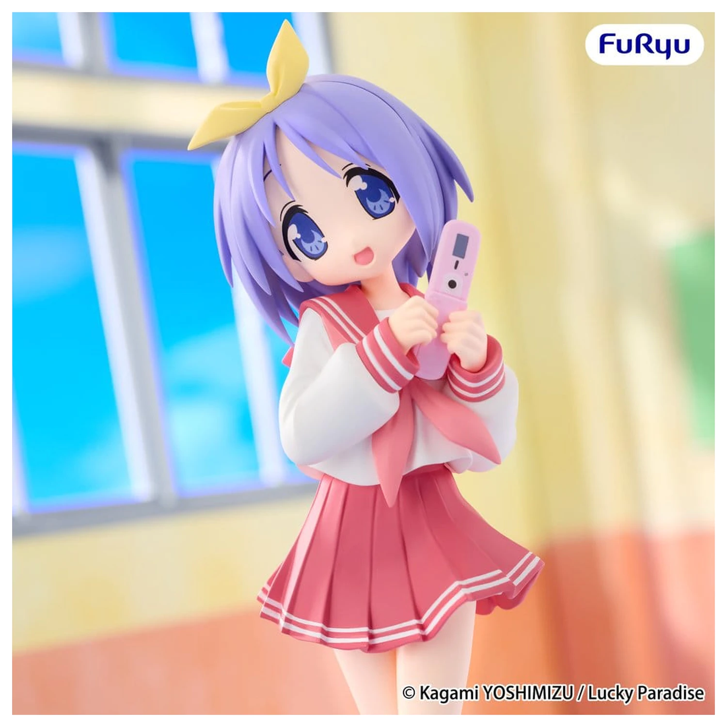 Lucky Star Trio-Try-iT PVC Kip Tsukasa Hiiragi 19 cm fotografija izdelka