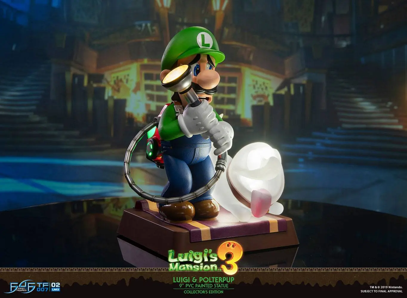 Luigi's Mansion 3 PVC kip Luigi & Polterpup Collector's Edition 23 cm fotografija izdelka