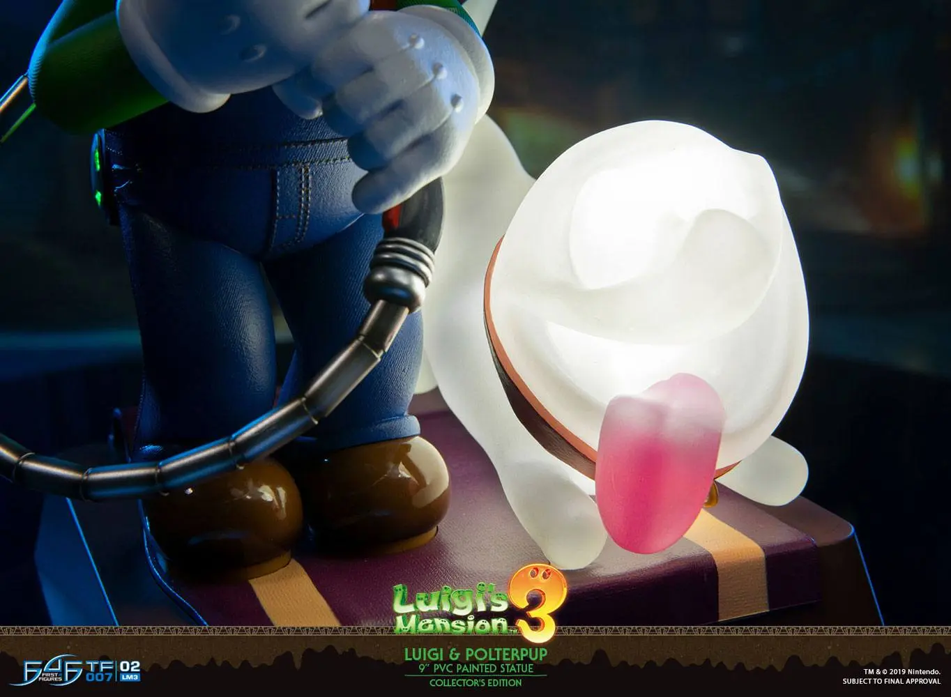 Luigi's Mansion 3 PVC kip Luigi & Polterpup Collector's Edition 23 cm fotografija izdelka