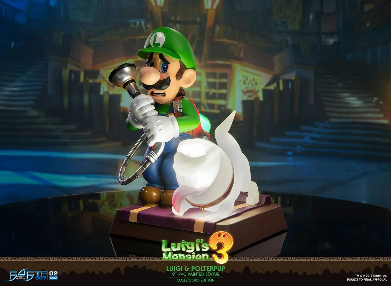 Luigi's Mansion 3 PVC kip Luigi & Polterpup Collector's Edition 23 cm fotografija izdelka