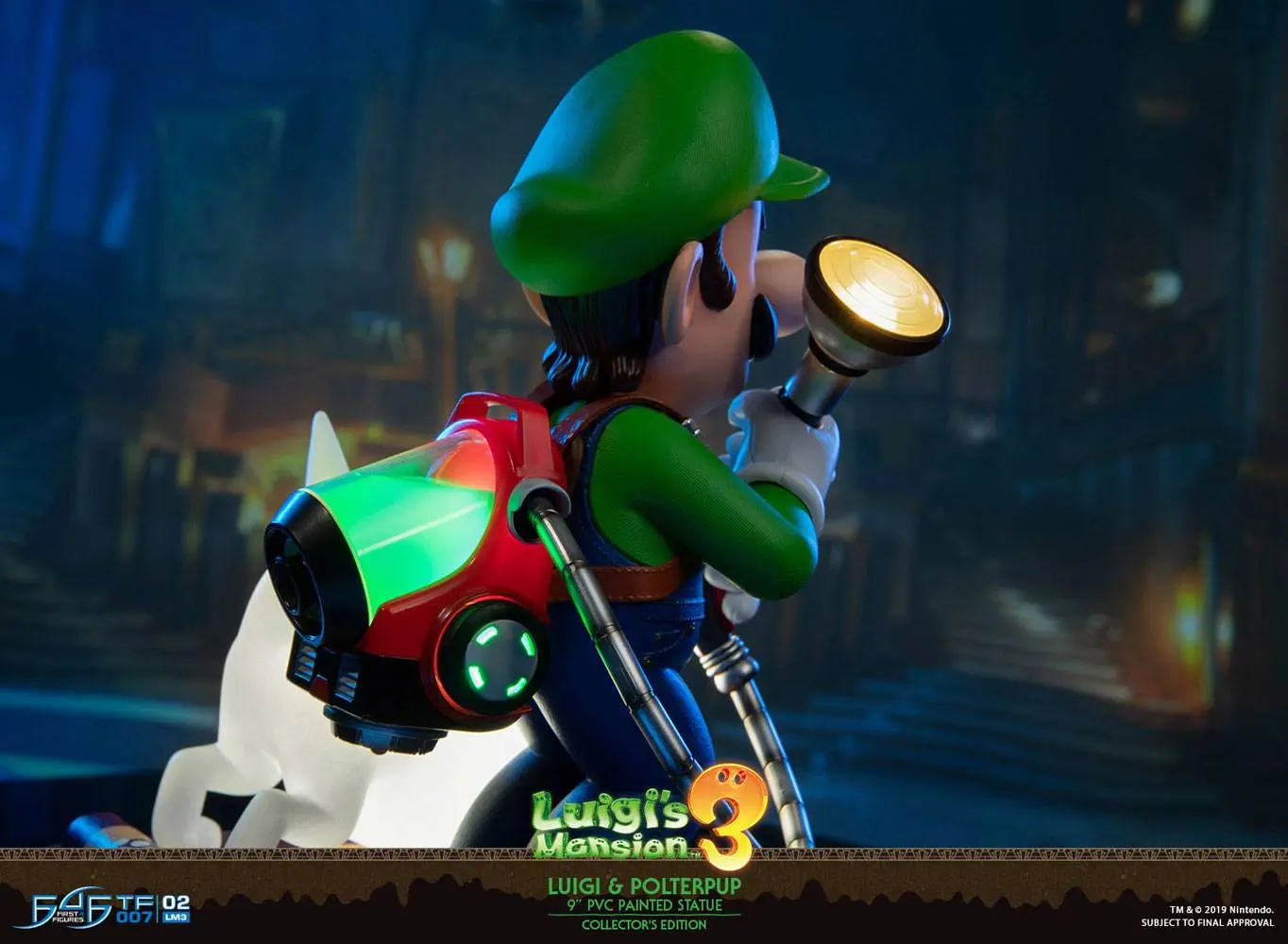 Luigi's Mansion 3 PVC kip Luigi & Polterpup Collector's Edition 23 cm fotografija izdelka