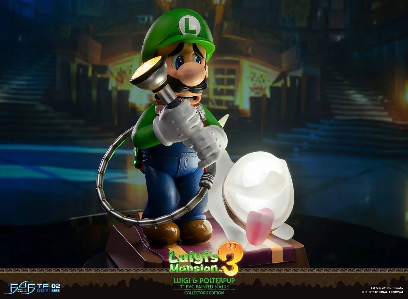 Luigi's Mansion 3 PVC kip Luigi & Polterpup Collector's Edition 23 cm fotografija izdelka