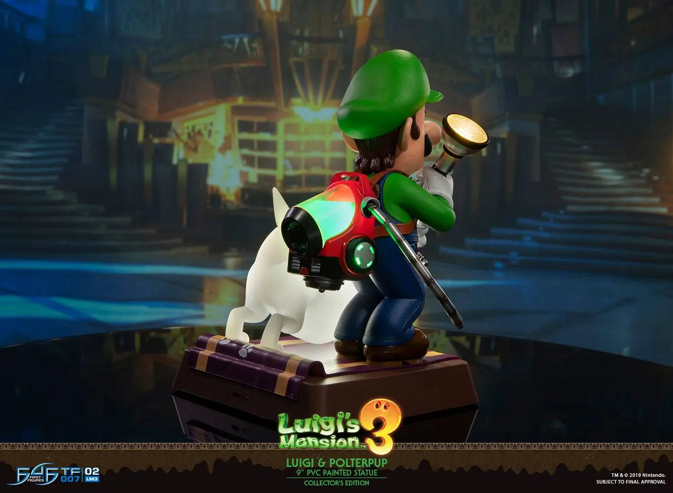 Luigi's Mansion 3 PVC kip Luigi & Polterpup Collector's Edition 23 cm fotografija izdelka