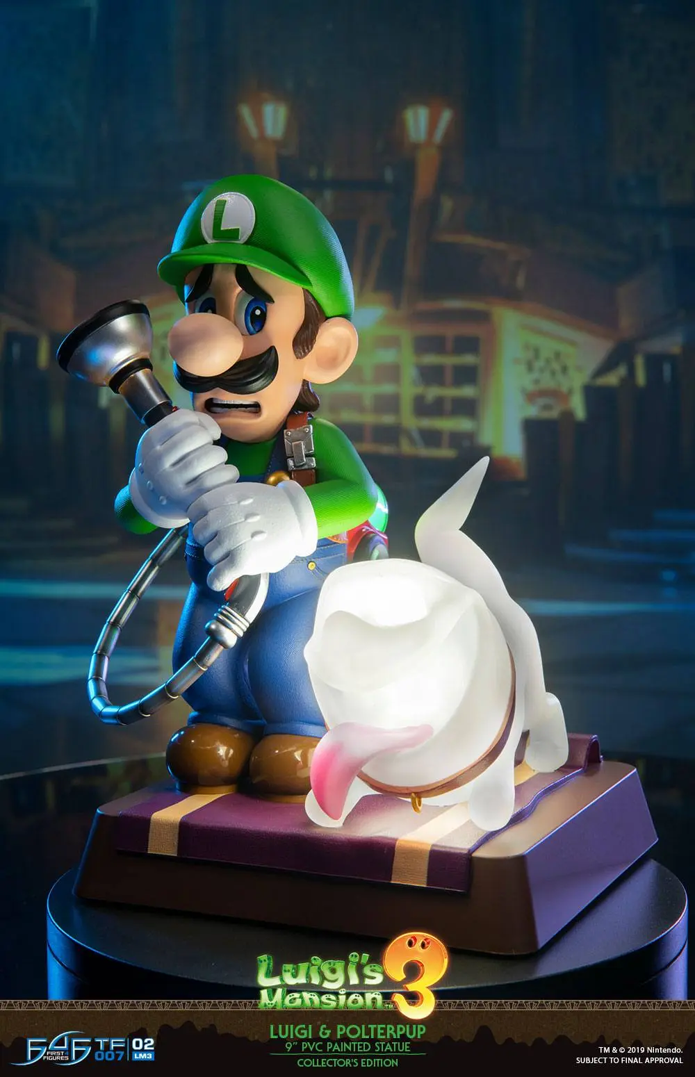 Luigi's Mansion 3 PVC kip Luigi & Polterpup Collector's Edition 23 cm fotografija izdelka