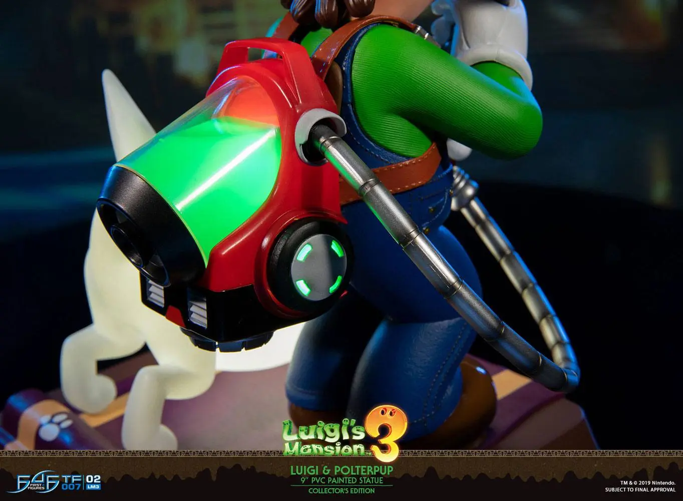 Luigi's Mansion 3 PVC kip Luigi & Polterpup Collector's Edition 23 cm fotografija izdelka