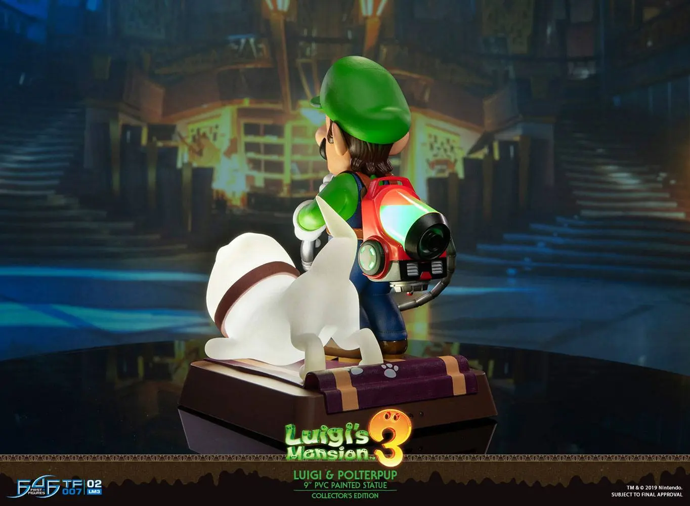Luigi's Mansion 3 PVC kip Luigi & Polterpup Collector's Edition 23 cm fotografija izdelka